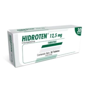 HIDROTEN 12,5MG X 30 TAB (CLORTALIDONA) (FARMA, S.A.) (TABLETAS)