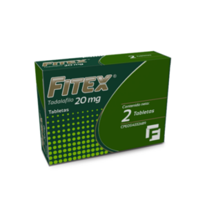 FITEX 20MG X 2 TAB (TADALAFILO) (FARMA, S.A.)