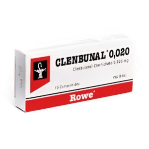 CLENBUNAL 0.020MG X 10 COMP (CLENBUTEROL)(ROWE)(TABLETAS)