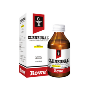 CLENBUNAL 0,005MG/5ML JBE PED X 120ML (CLENBUTEROL)(ROWE)(JARABES)