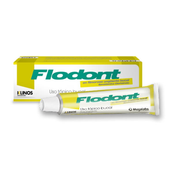 FLODONT UNGUENTO BUCAL X 15 GR (BENCIDAMINA) (MEGALABS)