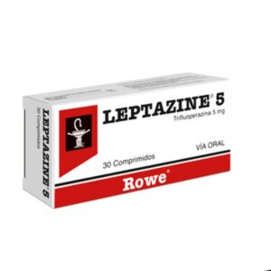 LEPTAZINE 5MG X 30 COM (TRIFLUOPERAZINA) (ROWE) (TABLETAS)