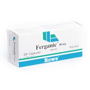 FERGANIC 40MG X 24 CAP (HIERRO) (ROWE) (TABLETAS)