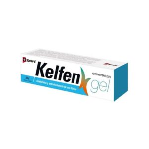 KELFEN GEL 2,5% X 30G (KETOPROFENO) (ROWE) (CREMAS)