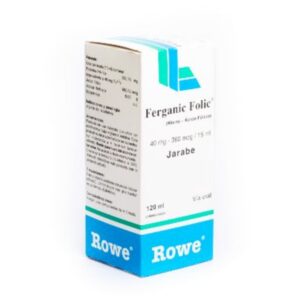 FERGANIC FOLIC 40MG/360 JBE X 120ML (HIERRO/ACIDO FOLICO) (ROWE) (JARABES)