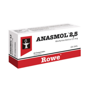 ANASMOL 2.5 MG X 30 COMP (WARFARINA)(ROWE)