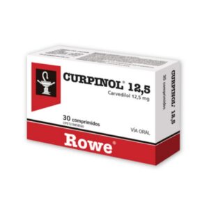 CURPINOL 12.5MG X 30 COMP (CARVEDILOL)(ROWE)(TABLETAS)