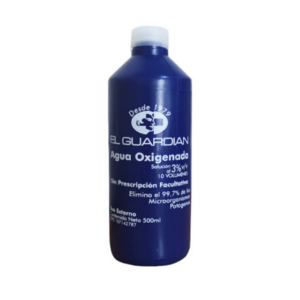 AGUA OXIGENADA 500ML (EL GUARDIAN) (MMQ)