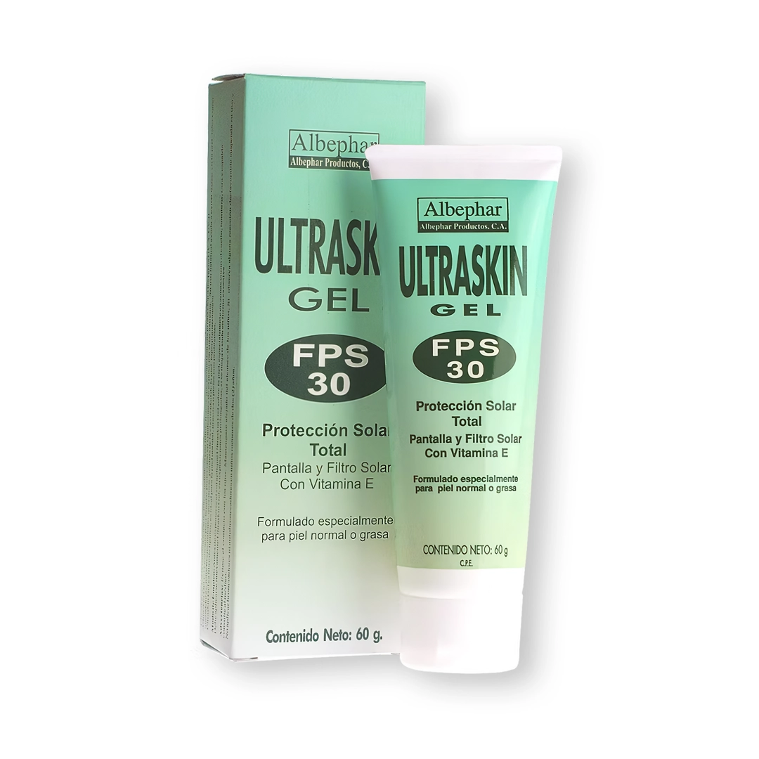 ULTRASKIN PROTECTOR SOLAR GEL 30 FPS 60G (ALBEPHAR)