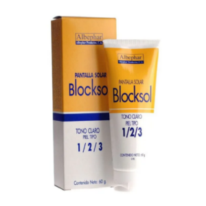 PROTECTOR SOLAR BLOCKSOL TONO CLARO 60G (ALBEPHAR)