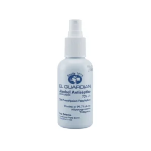 ALCOHOL ANTISEPTICO 70% SPRAY 60ML (EL GUARDIAN)(MMQ)