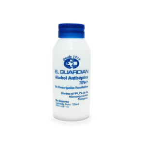 ALCOHOL 120ML (EL GUARDIAN)(MMQ)
