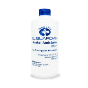 ALCOHOL 500ML (EL GUARDIAN)(MMQ)