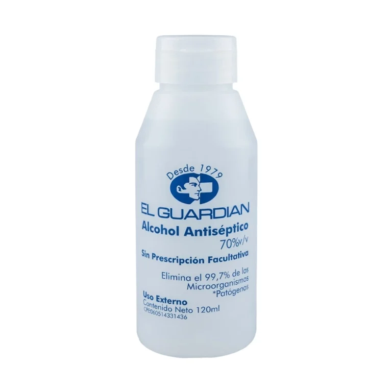 ALCOHOL ANTISEPTICO 70% SPRAY 120ML (EL GUARDIAN) (MMQ)