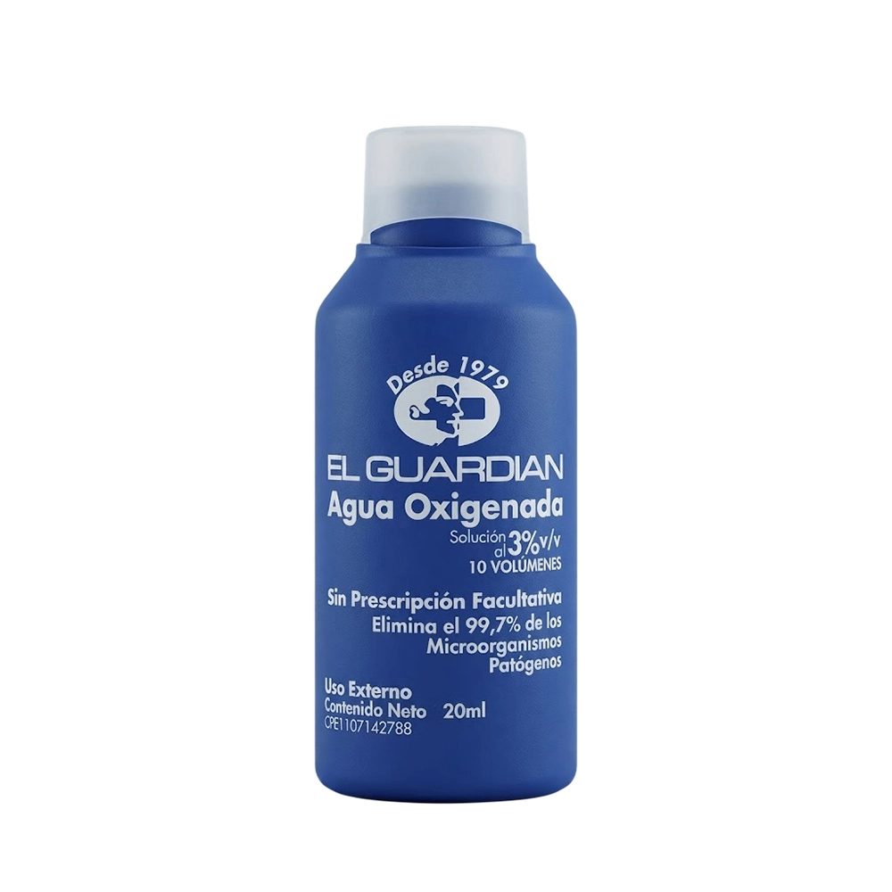 AGUA OXIGENADA ATOMIZADOR X 120 ML (EL GUARDIAN)