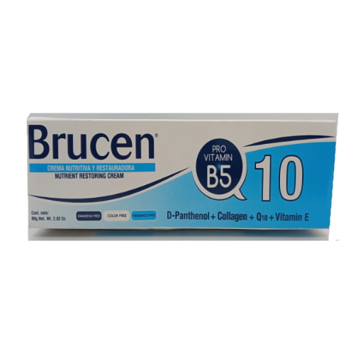 BRUCEN Q10 CREMA NUTRITIVA Y RESTAURADORA 80G (BRUPHARM)