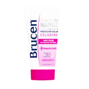 BRUCEN CREMA P/ MANOS CON PROTEC SOLAR Y COLAGENO 50 GR (BRUPHARM)