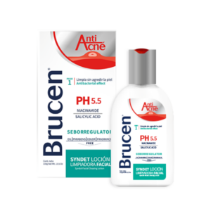 BRUCEN ANTIACNE SYNDET LOCION PH 5.5 120G  PASO 1 (BRUPHARM)