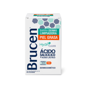 BRUCEN BARRA DERMO LIMPIADORA PIEL GRASA 90G (BRUPHARM)