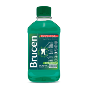 BRUCEN ENJUAGUE BUCAL HIERBABUENA 250 ML (BRUPHARM)
