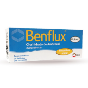 #BENFLUX 30MG X 20 TAB (AMBROXOL)(POLINAC)