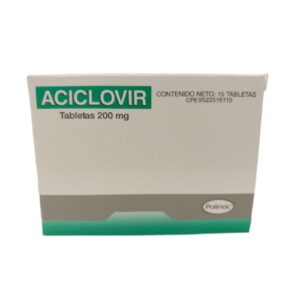 ACICLOVIR 200MG X 10 TAB (POLINAC)(TABLETAS)