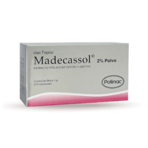 MADECASSOL 2% POLVO 5G (POLINAC)(CREMAS)