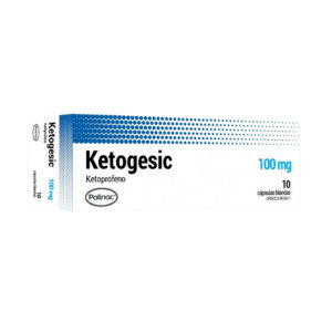 KETOGESIC 100 MG X 10 CAP BLANDAS (KETOPROFENO) (POLINAC)