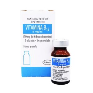 VITAMINA B12 5MG/ML X 1 AMP (POLINAC)
