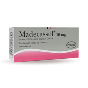 MADECASSOL 10MG X 30 COMP (CENTELLA ASIATICA)(POLINAC)(TABLETAS)