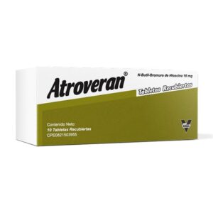 ATROVERAN 10MG X 10 TAB (BROMURO DE HIOSCINA)(VARGAS )(TABLETAS)