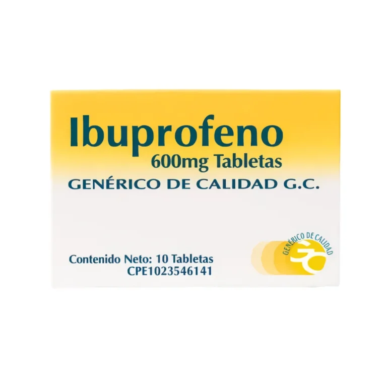 IBUPROFENO 600 MG X 10 TAB (GENERICOS DE CALIDAD)