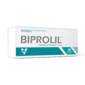 BIPROLIL 1.25MG X 30 COMP (BISOPROLOL) (VARGAS)