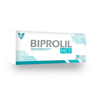 BIPROLIL HCT 2.5MG/6.25 X 30 COMP (BISOPROLOL/ HIDROCLOROTIAZIDA)(VARGAS)