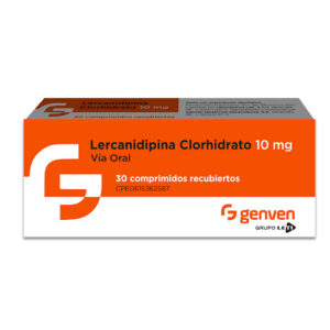 LERCANIDIPINA 10 X 30TAB (GENERICO DE CALIDAD)