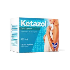 KETAZOL 400MG X 3 OVULOS (KETOCONAZOL)(VARGAS)(CREMAS)