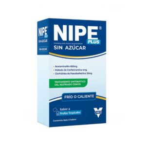 NIPE PLUS SOBRE GRANULADO (ACETAMINOFEN/CLORFENIRAMINA/PSEUDOEFEDRINA)(VARGAS)