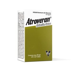 ATROVERAN 10MG/ML X 15ML (BROM DE HIOSCINA)(VARGAS)(GOTAS)