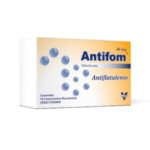 ANTIFOM 40MG X 10 COMP (SIMETICONA)(VARGAS)