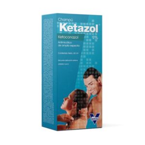 KETAZOL 2% X 60ML SHAMPOO (KETOCONAZOL)(VARGAS)