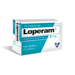 LOPERAM 2MG X 10 TAB (LOPERAMIDA) LAB VARGAS (TABLETAS)