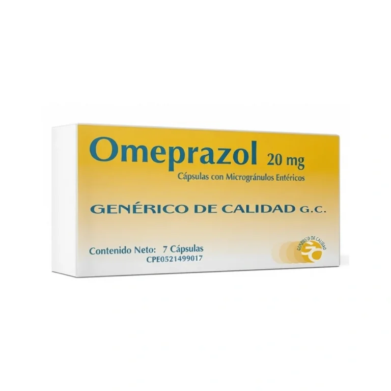 OMEPRAZOL 20MG X 7 TAB  BLISTER (GENERICOS DE CALIDAD)