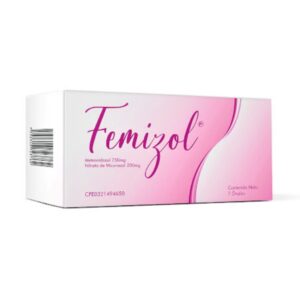 FEMIZOL 750 MG – 200 MG X 7 OVU (METRONIDAZOL – MICONAZOL) (LABORATORIOS VARGAS)