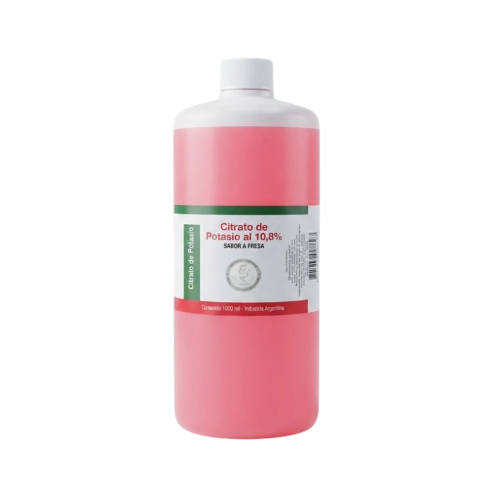CITRATO DE POTASIO 10,8% 950ML (LAB F.S.I) S/AZUCAR (JARABES)