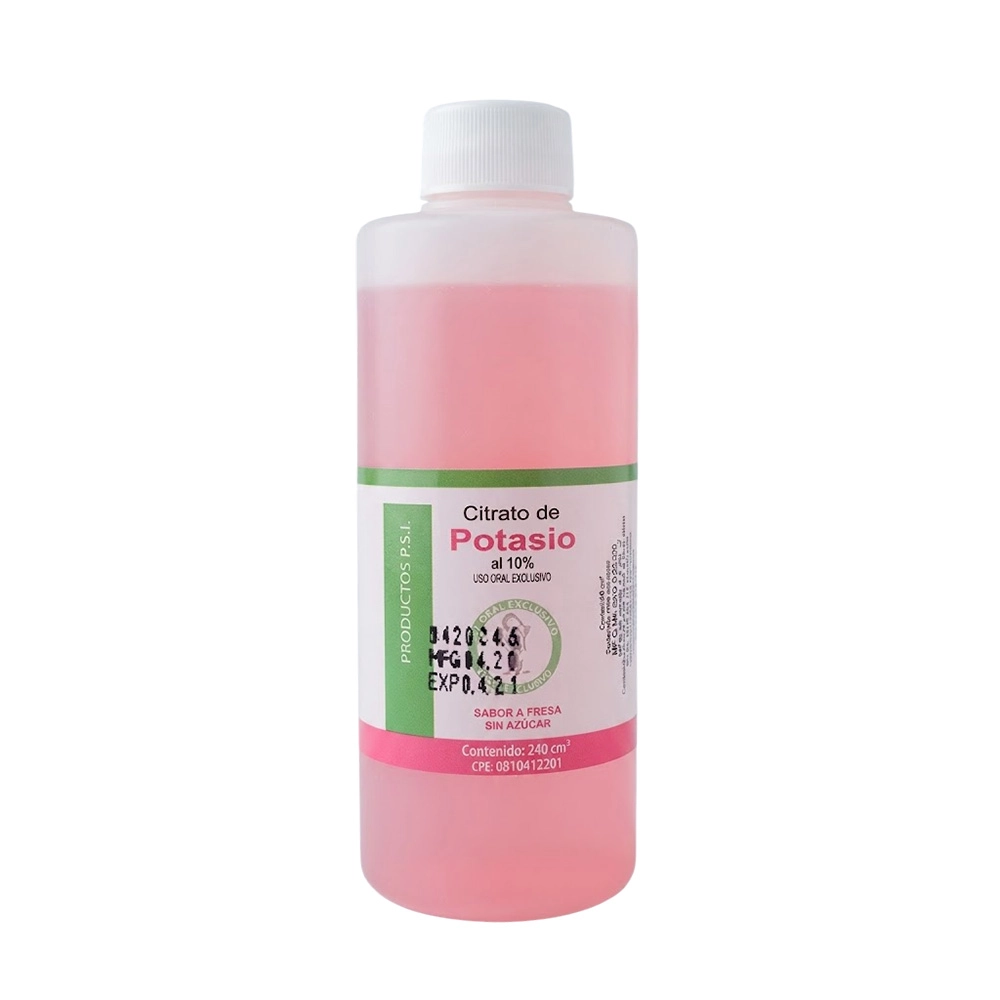 CITRATO DE POTASIO 10% JBE X 240ML (F.S.I.) (JARABES)
