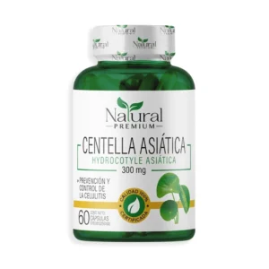 CENTELLA ASIATICA 300MG X 60 CAP (NATURAL PREMIUM)(TABLETAS)