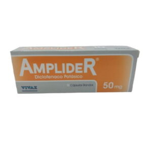 AMPLIDER 50MG X 10 CAP (DICLOFENAC POTASICO) (TABLETAS) (VIVAX)