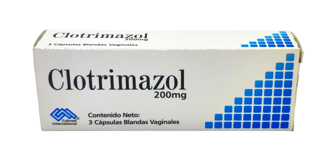 CLOTRIMAZOL 200MG X3 CAP BLANDAS VAGINALES (CREMAS) (COLMED)