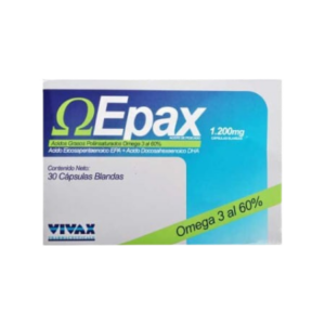 EPAX 1.200MG X 30 CAP (OMEGA 3) (TABLETAS) (VIVAX)