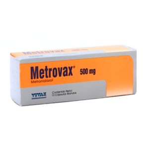 METROVAX 500MG X 15 TAB (METRONIDAZOL) (TABLETAS) (VIVAX/MCK)